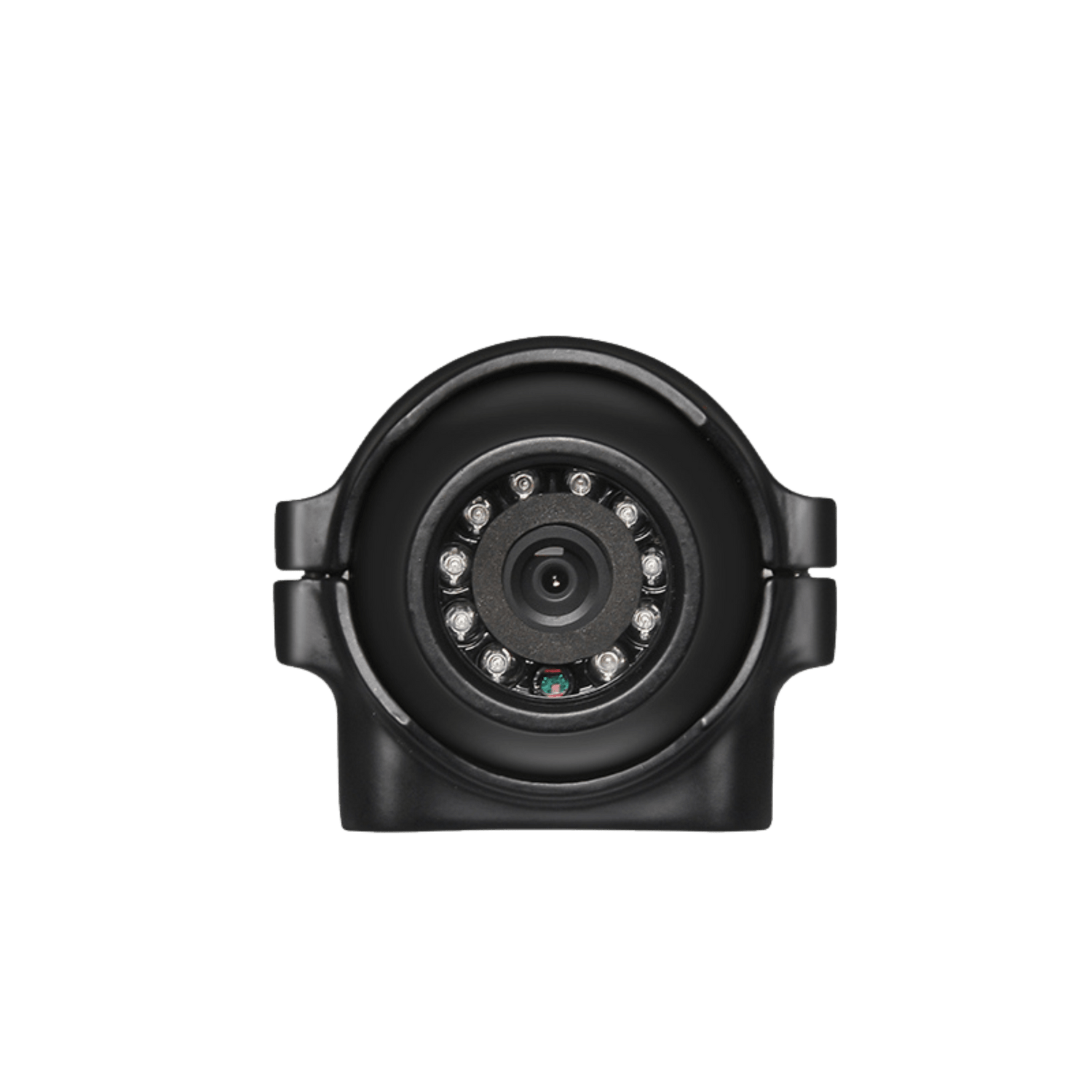 MURDA SeedCam reverse camera, compact black housing with circular lens and infrared LED ring, side mounting brackets