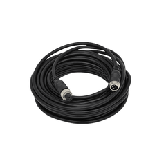 MURDA seed camera extension cable, coiled 4-pin aviation connector cable with male and female ends