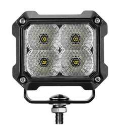 Mega 4800 LED work light front close-up showing four CREE LED modules