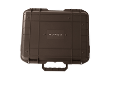 Momentum 360 Magnetic Beacon Kit closed carry case with MURDA logo, top-down view showing rugged handle and latches