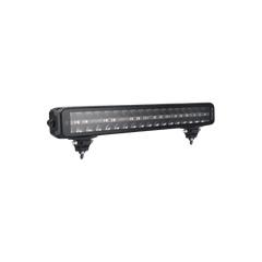 Murda MX Series 20 inch LED light bar with integrated DRL angled view