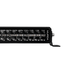 Murda MX Series 30 inch LED light bar rear view showing heat sink