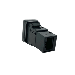 12V push switch rear view showing Toyota and Suzuki OEM-compatible connector housing